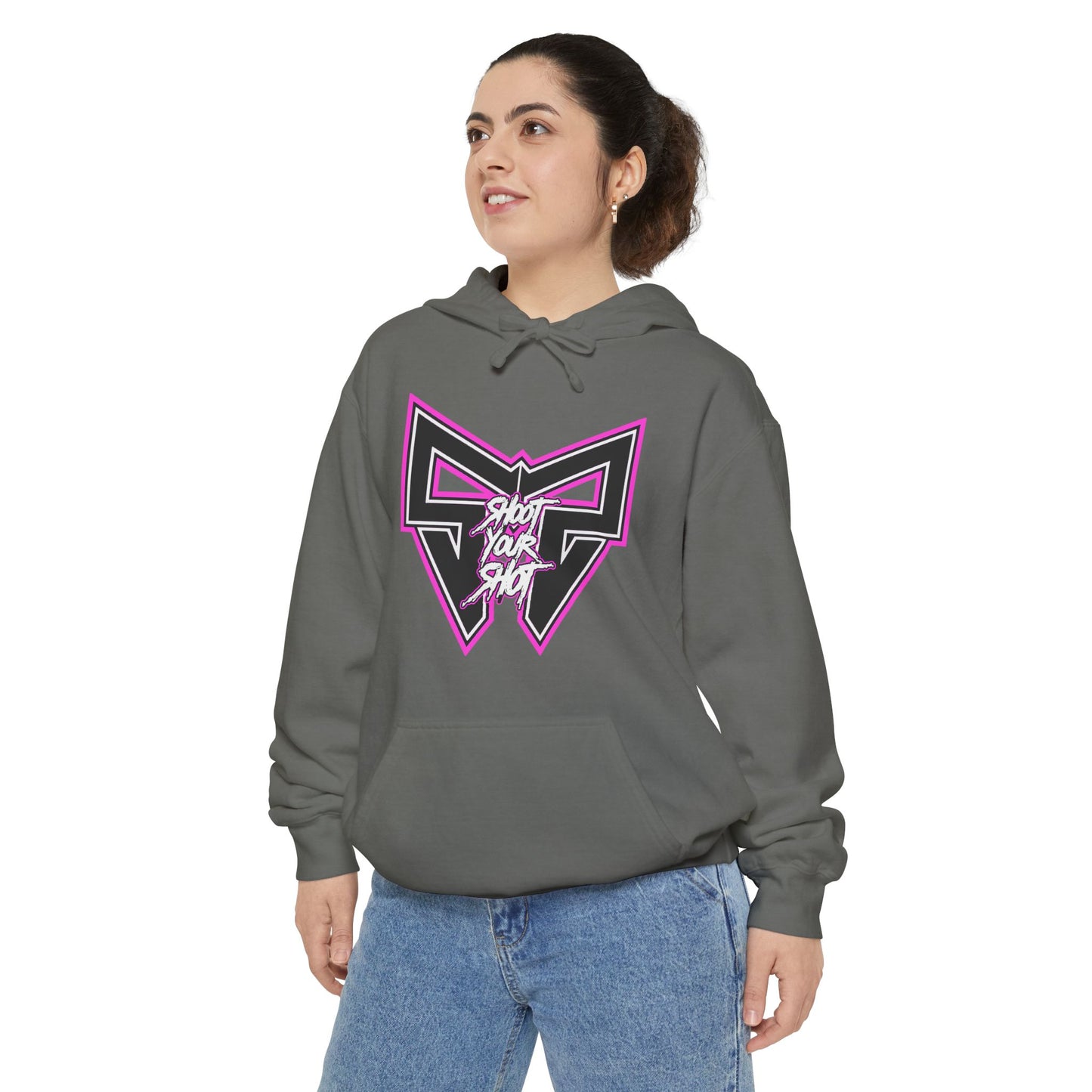 Pink SYS Badge Hoodie