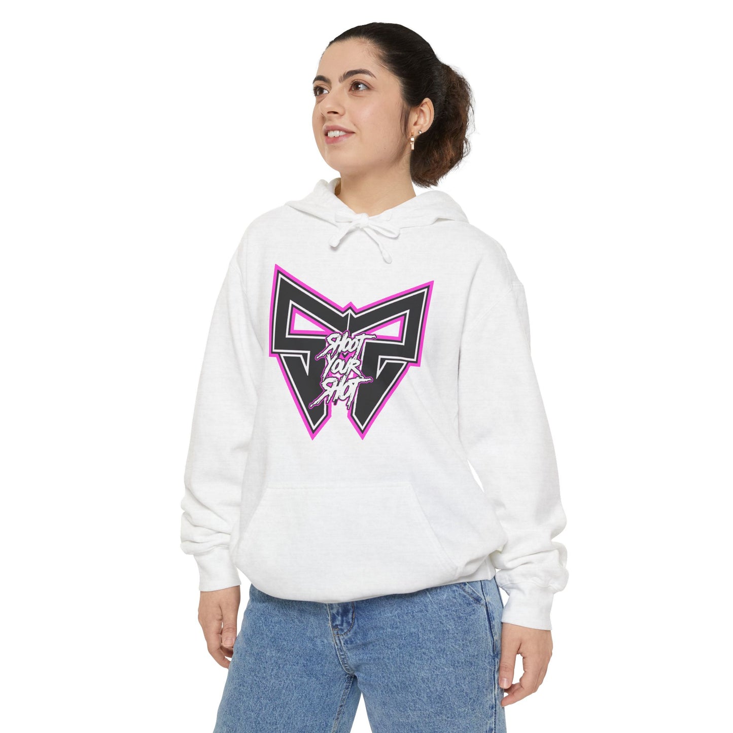 Pink SYS Badge Hoodie