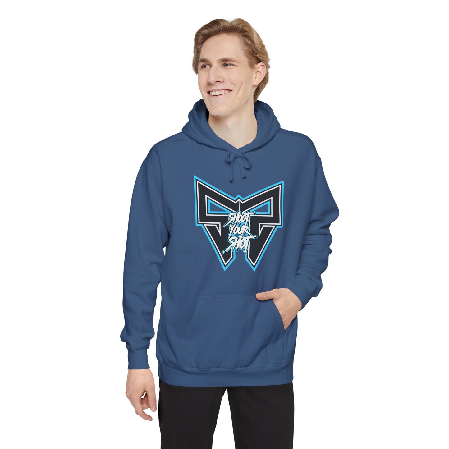 Blue SYS Badge Hoodie