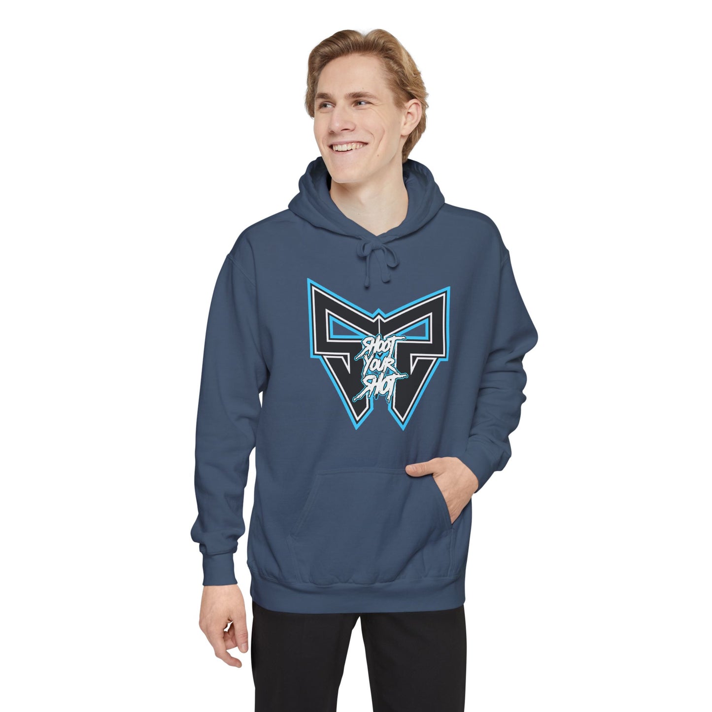 Blue SYS Badge Hoodie
