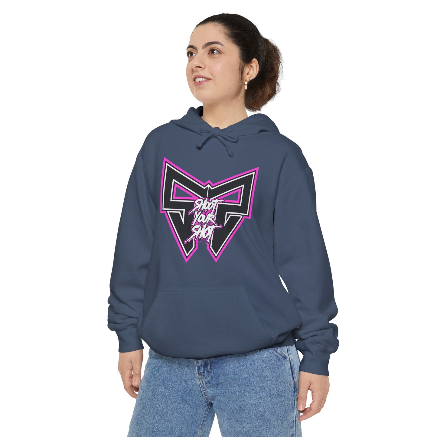 Pink SYS Badge Hoodie