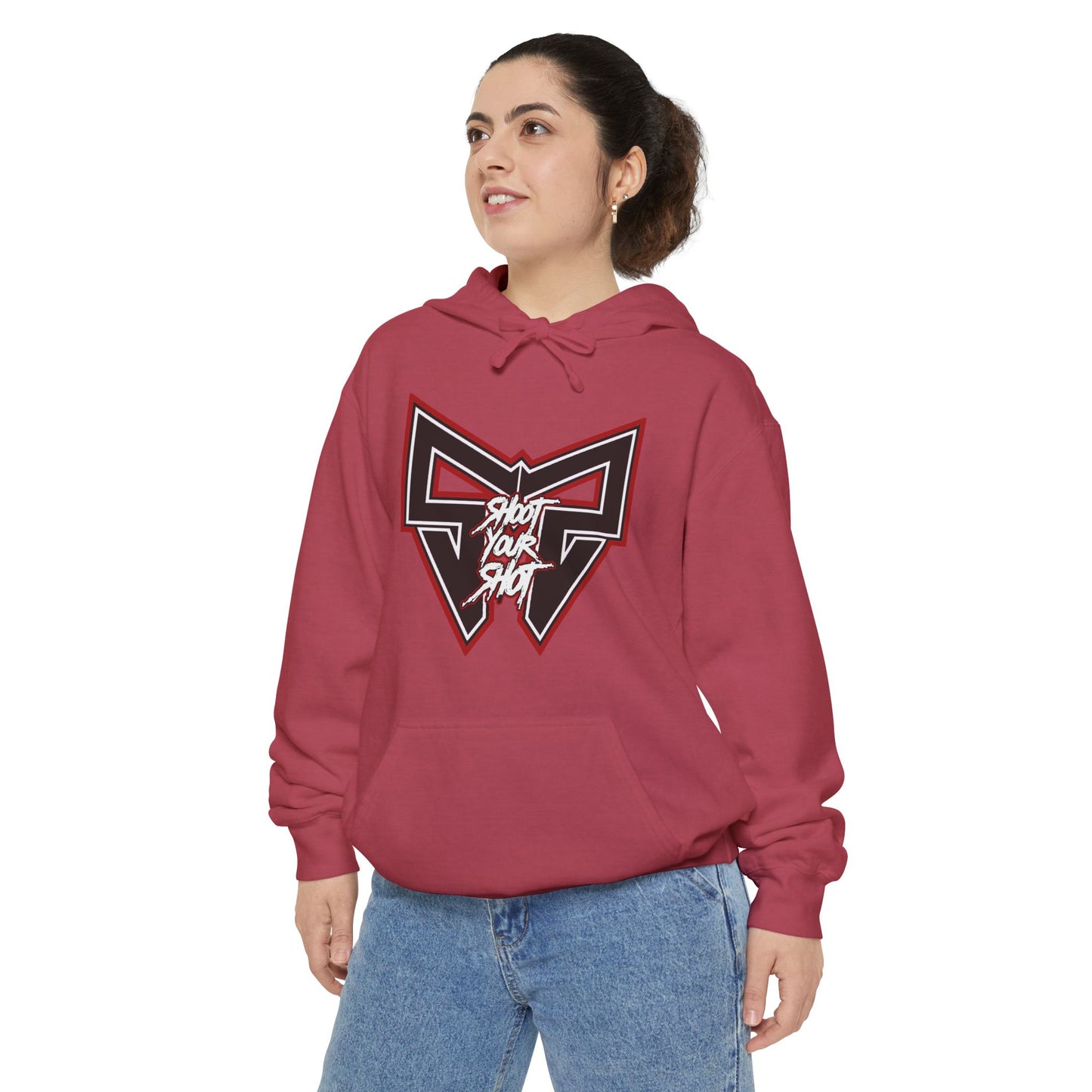 Burgundy SYS Badge Hoodie
