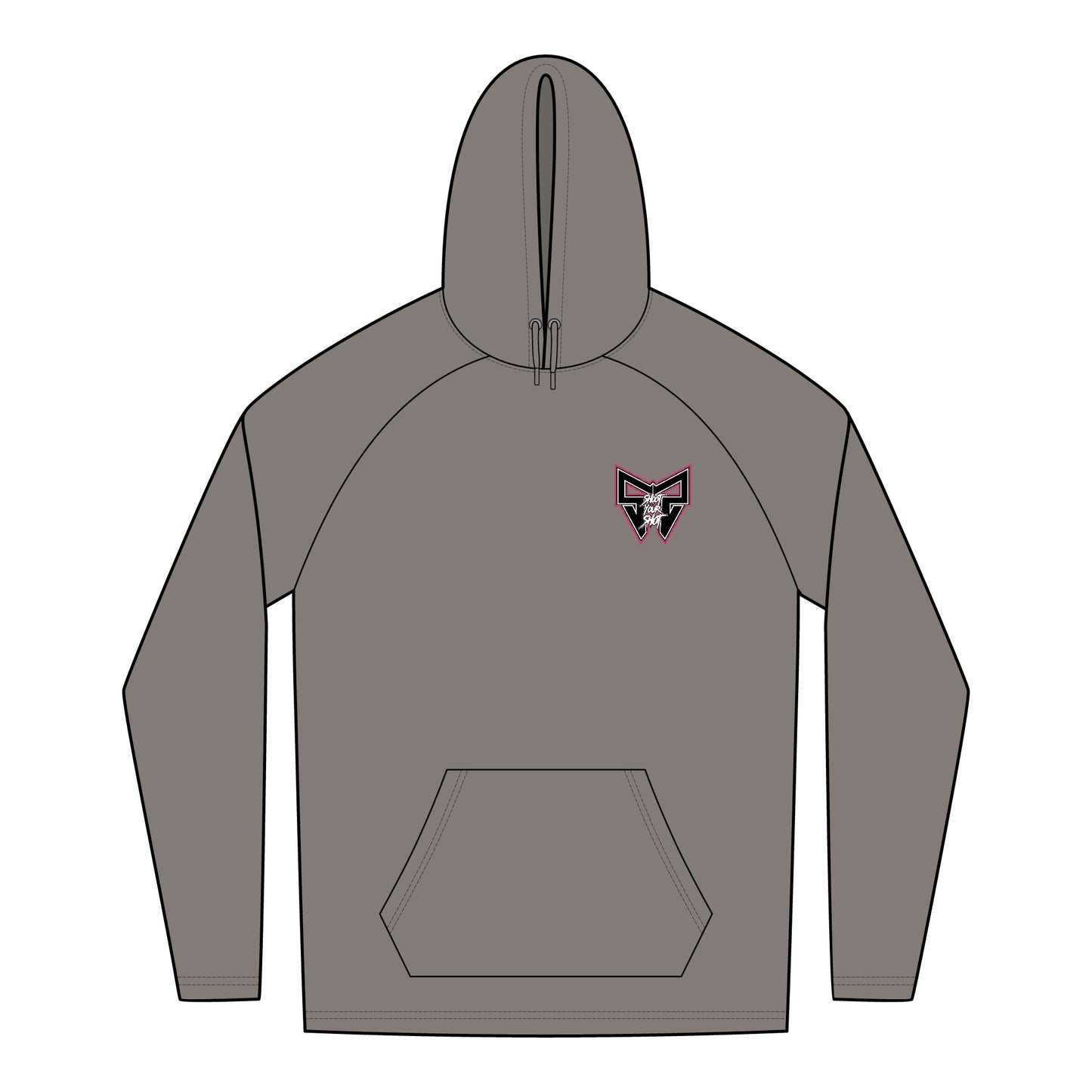 SYS Pink Badge NEW ERA Lightweight hoodie