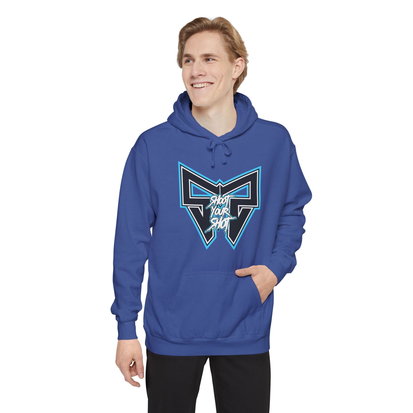 Blue SYS Badge Hoodie