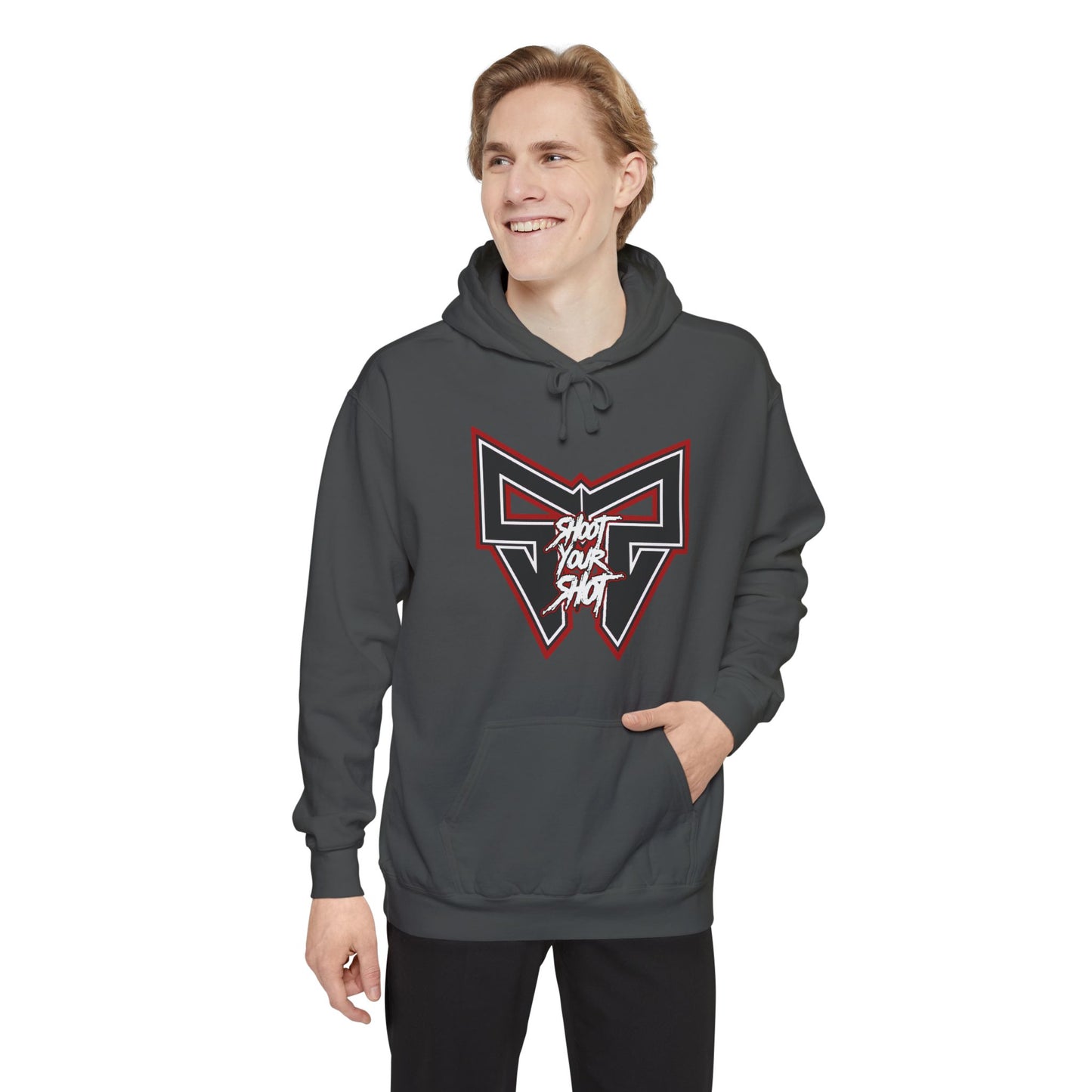 Burgundy SYS Badge Hoodie