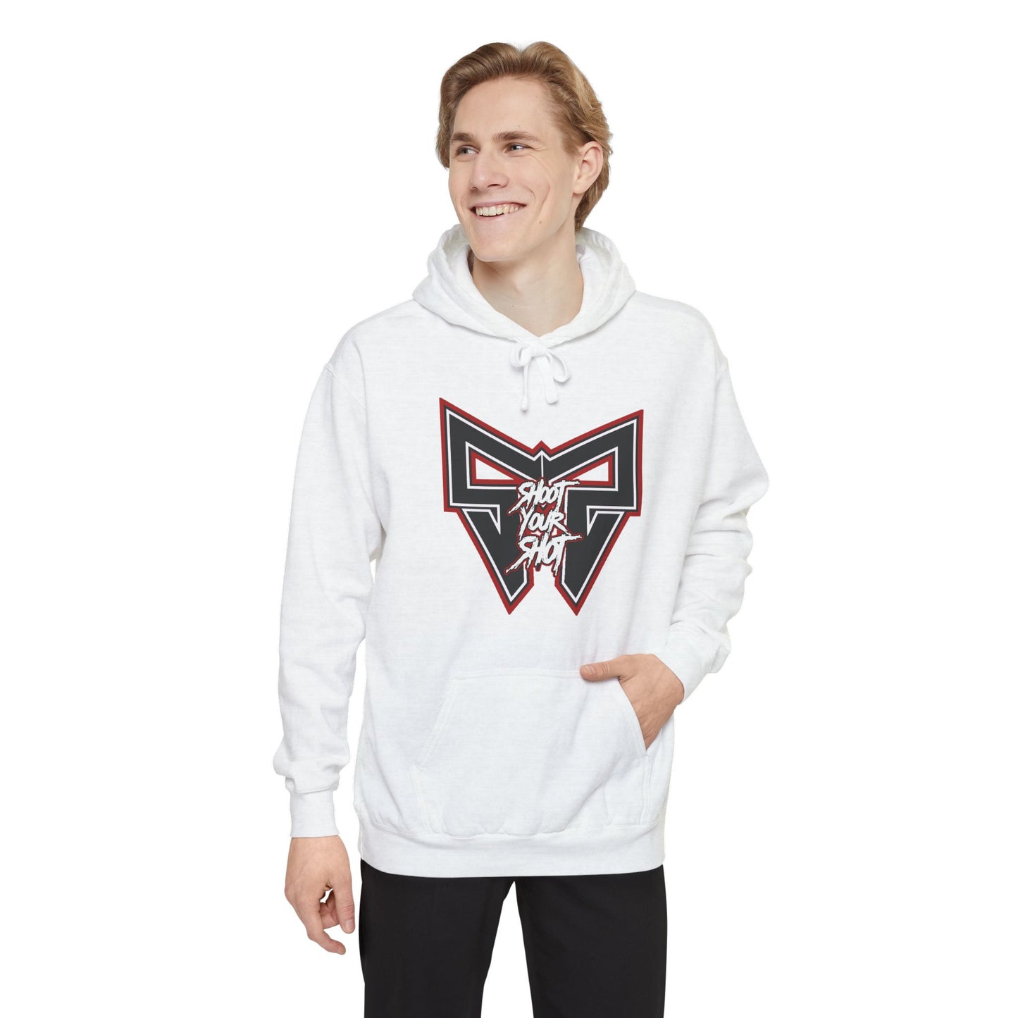 Burgundy SYS Badge Hoodie