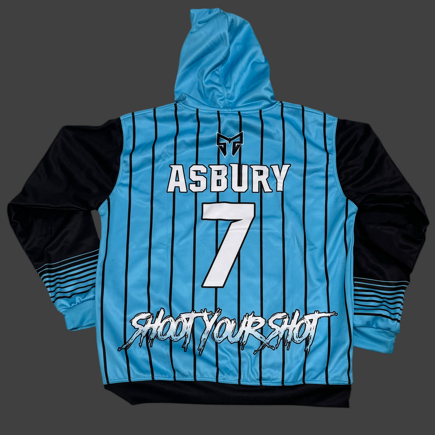Custom - Ice pinstripe hoodie