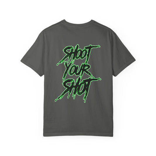 Neon Green SYS Script Tee
