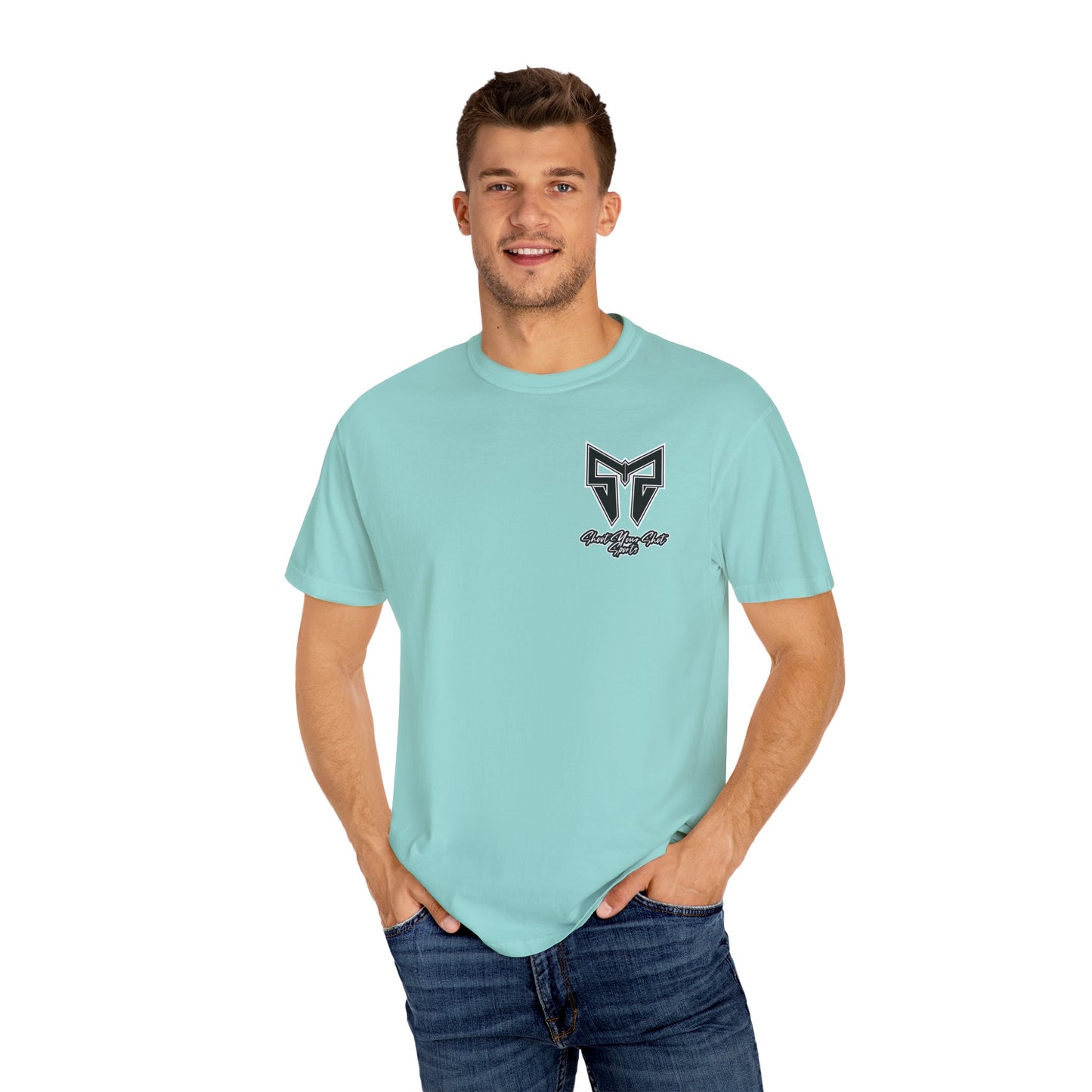 Black SYS Script Tee