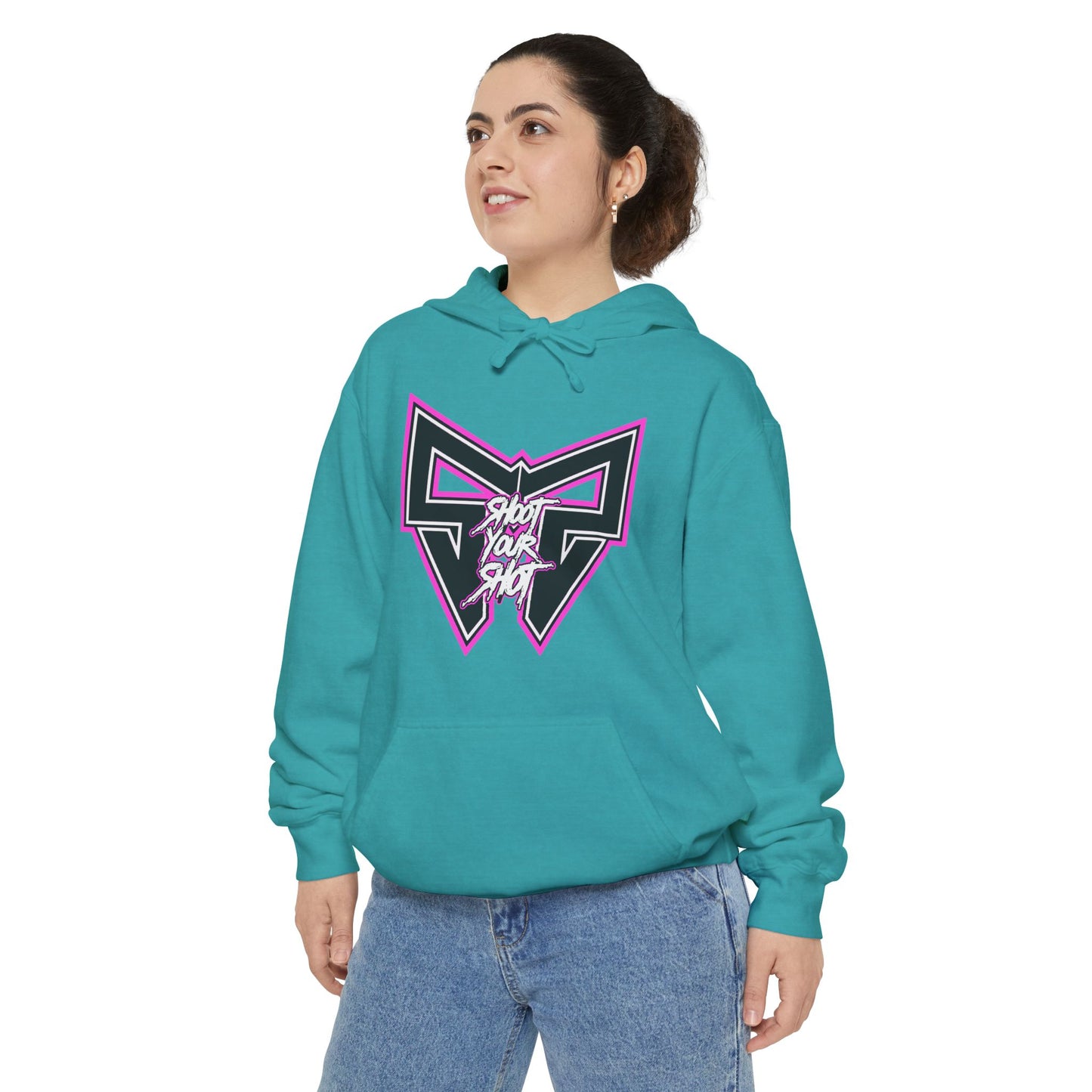 Pink SYS Badge Hoodie