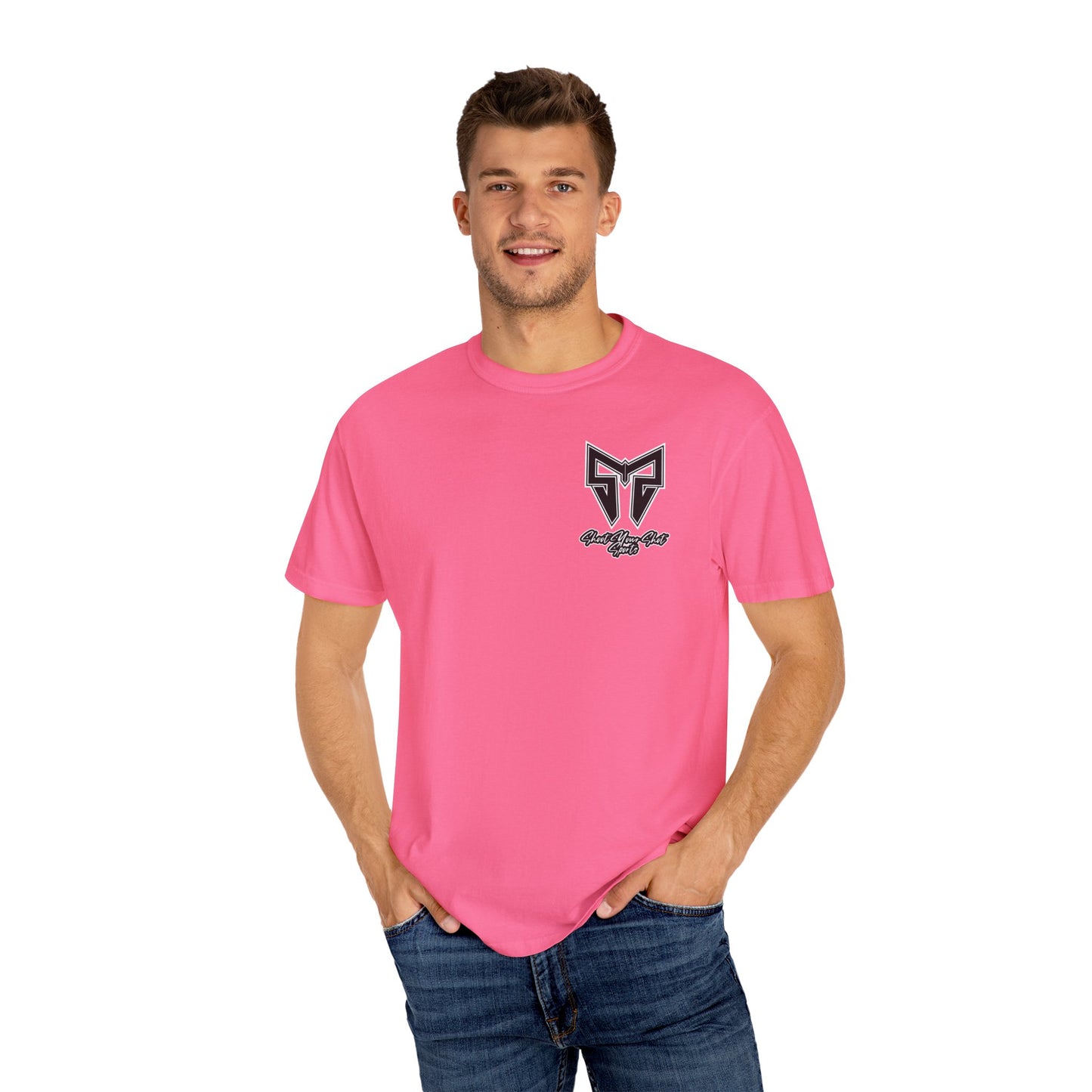 Black SYS Script Tee