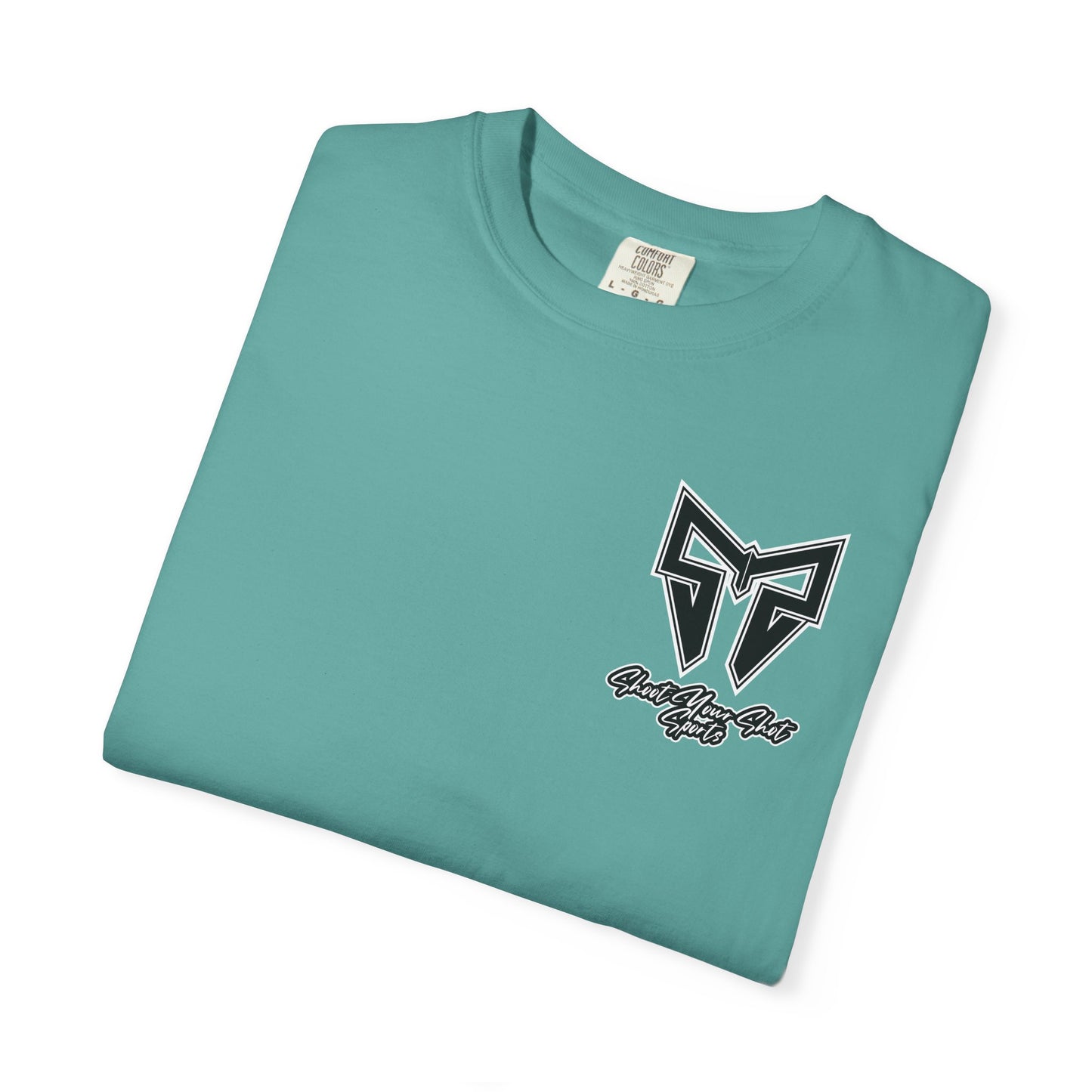 Black SYS Script Tee