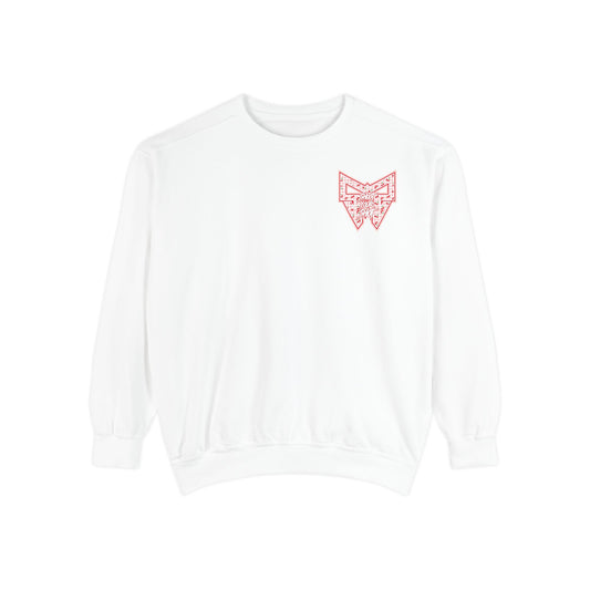 SYS Women's Cherry Plaid Sweatshirt