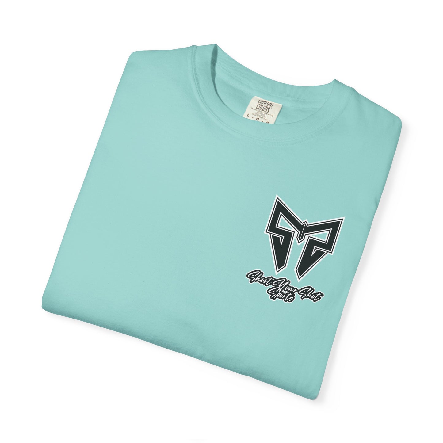 Black SYS Script Tee