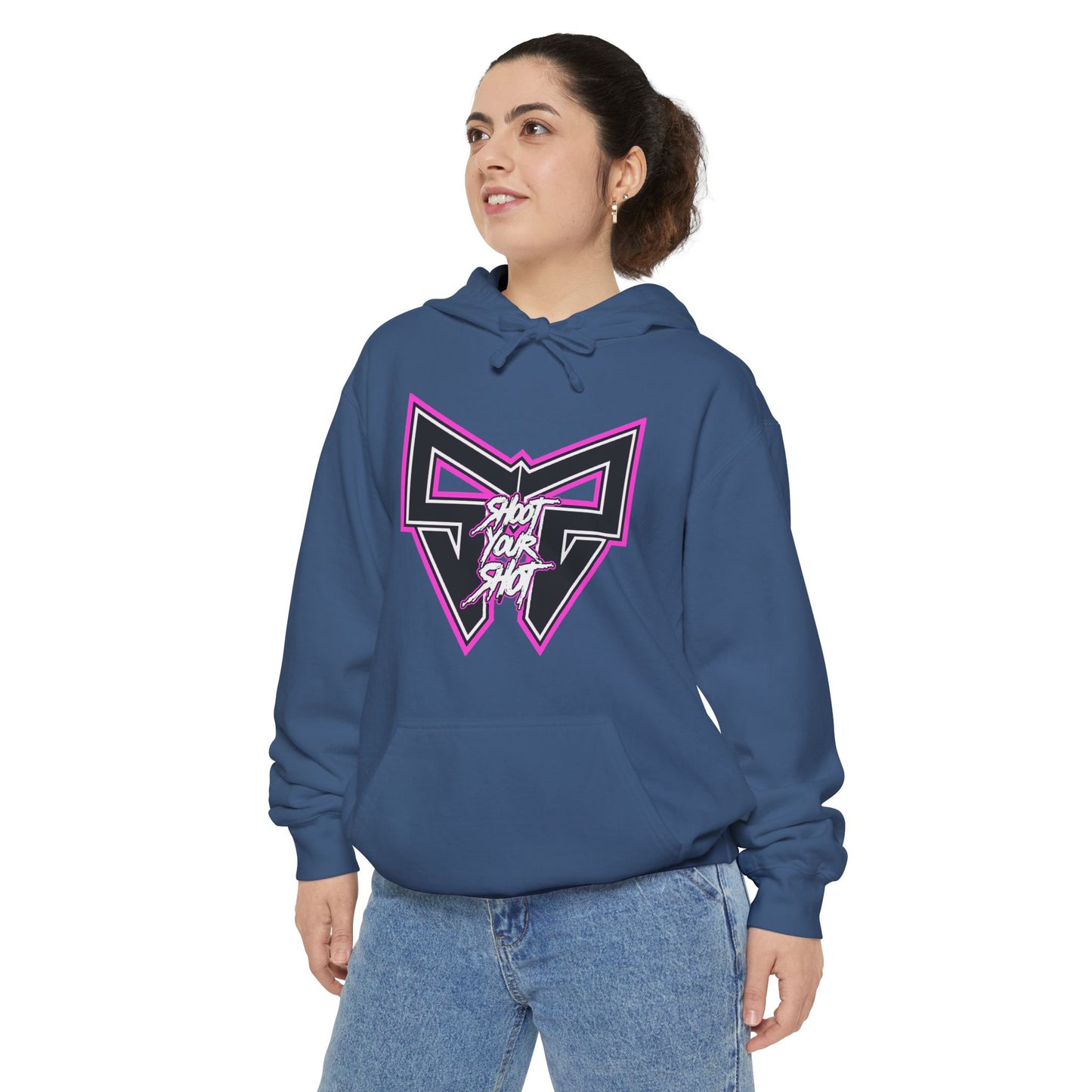 Pink SYS Badge Hoodie