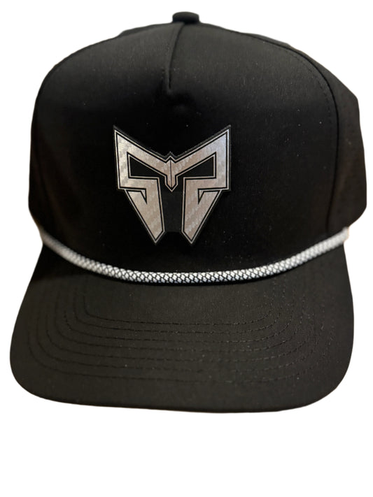 Black Hydro Rope Hat