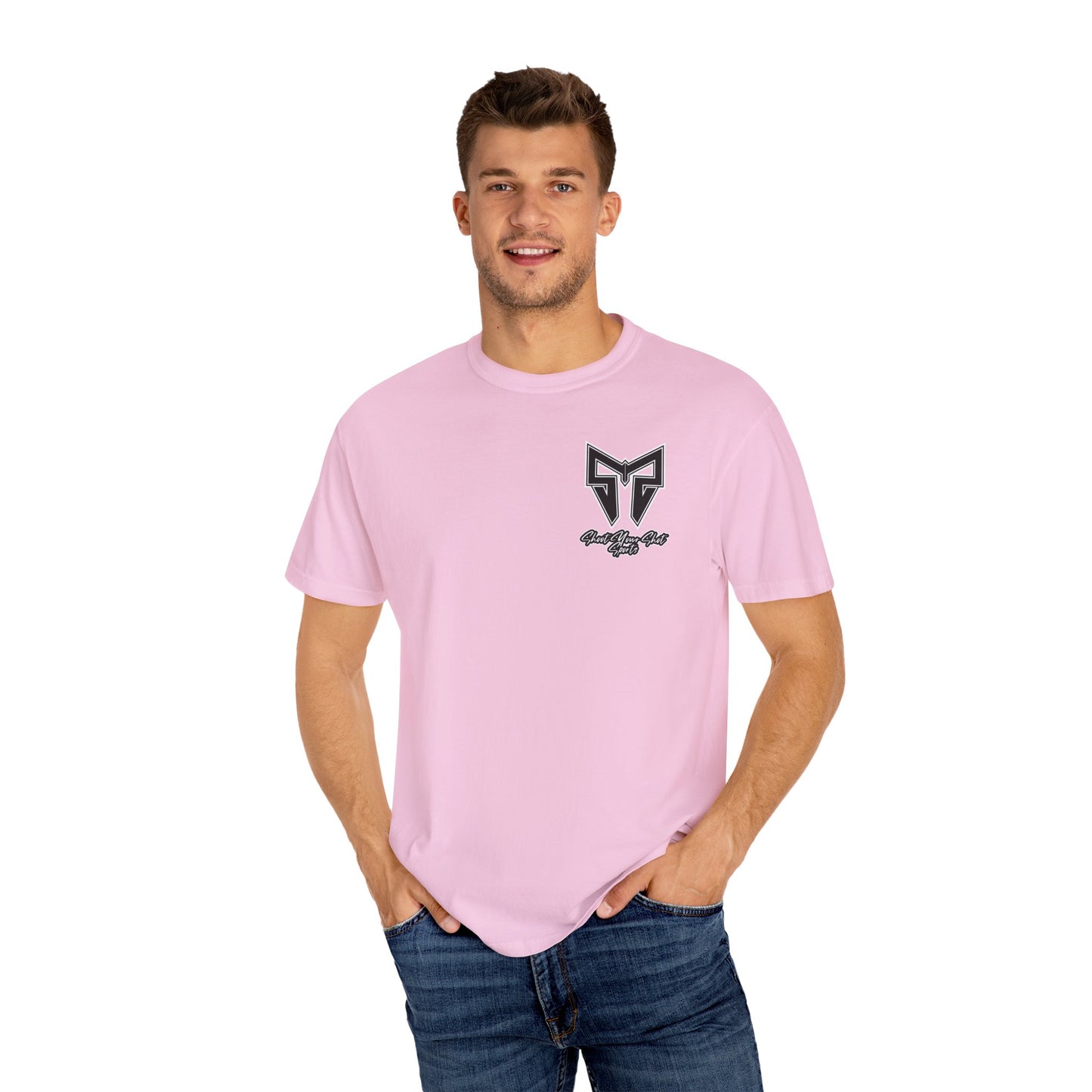 Black SYS Script Tee