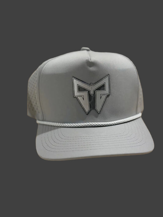 Light grey hydro rope hat