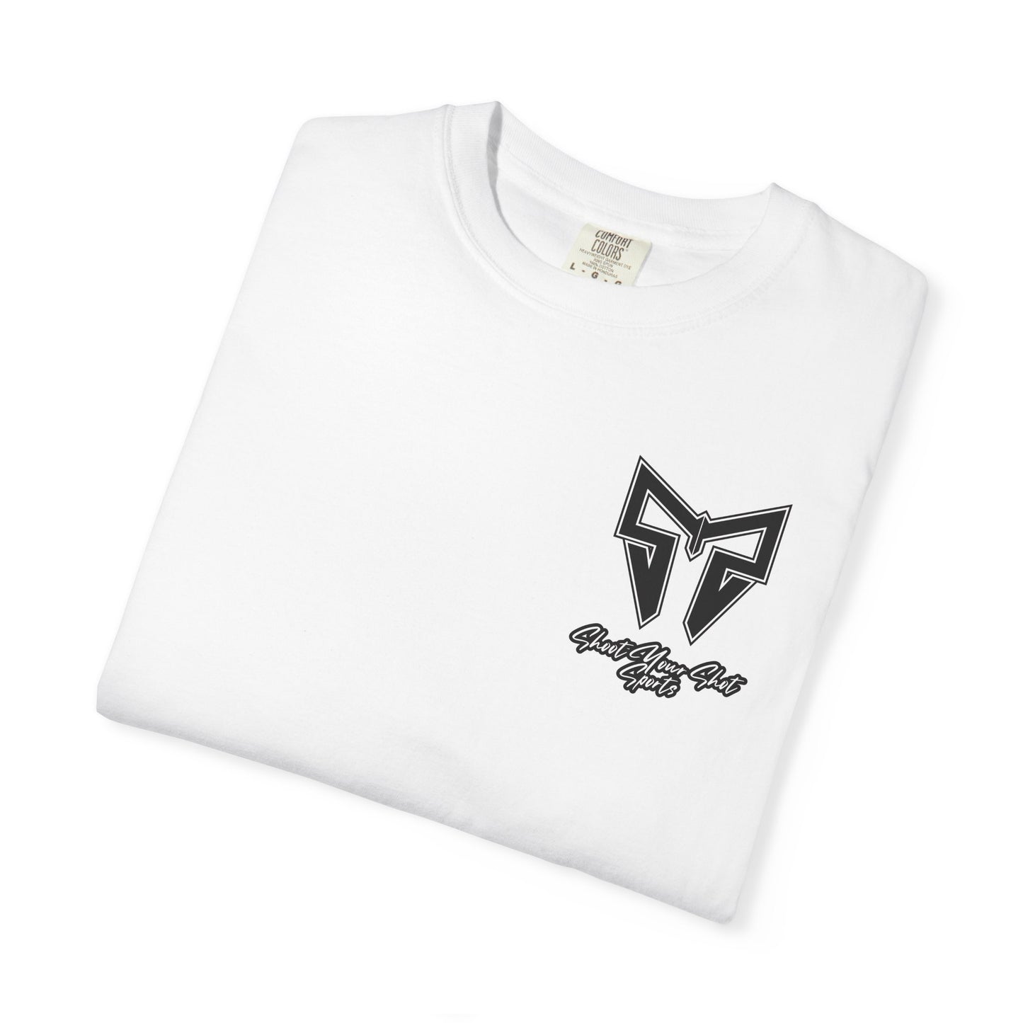 Black SYS Script Tee