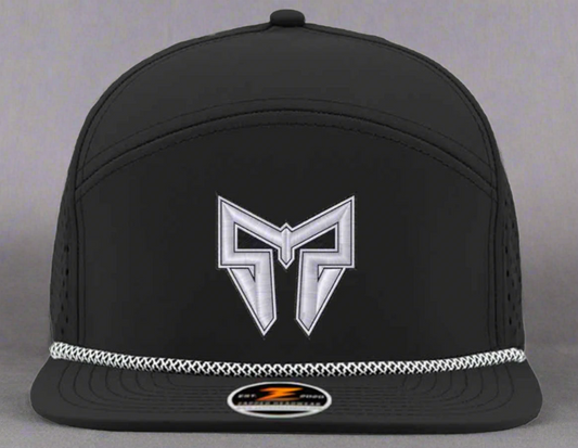 SYS Hydro Black White embroidered Hat