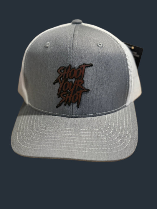 Grey/White Trucker hat