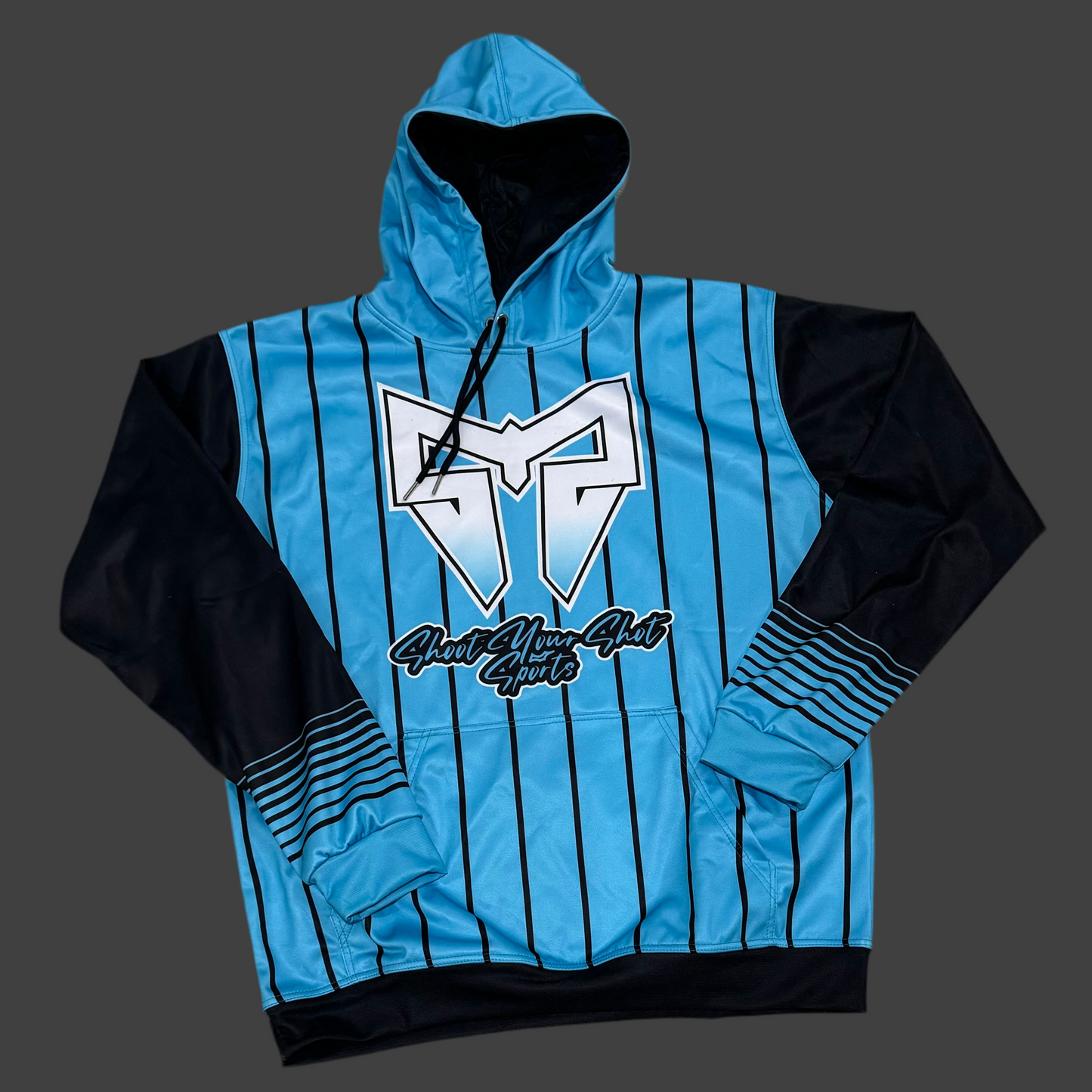 Custom - Ice pinstripe hoodie