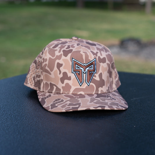SYS Hydro Brown Camo embroidered Hat