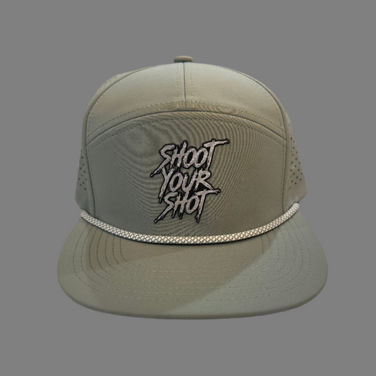 Sage Green 7 Panel Hydro Hat